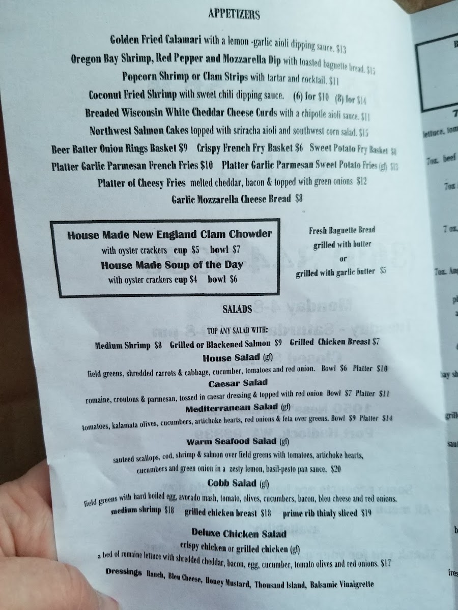 Menu Farm & Sea Grill-10