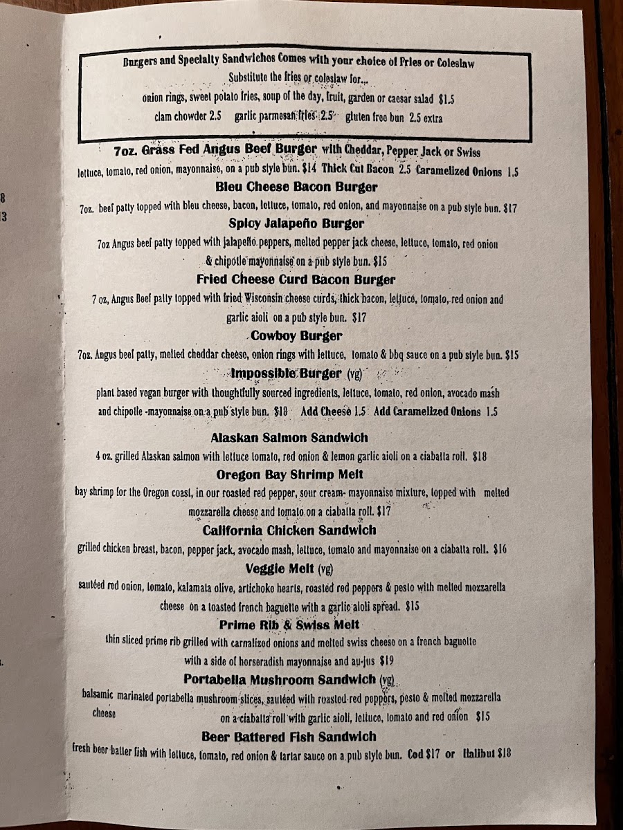 Menu Farm & Sea Grill-7