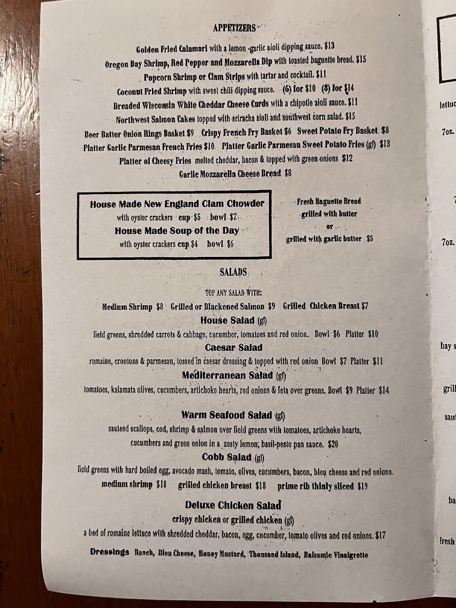 Menu Farm & Sea Grill-8